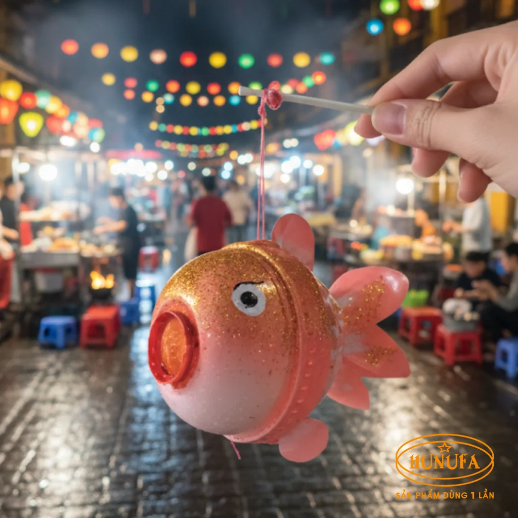 Cách làm lồng đèn bằng ly nhựa trang trí trung thu đơn giản