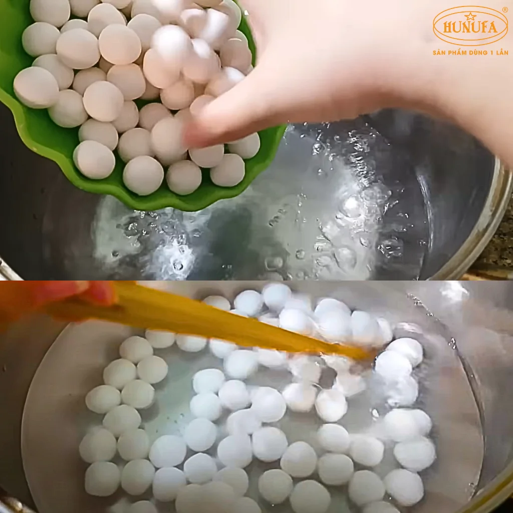 cách làm trân châu dừa