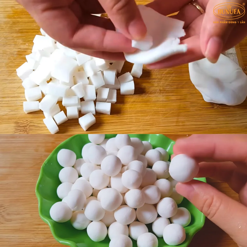 cách làm trân châu dừa