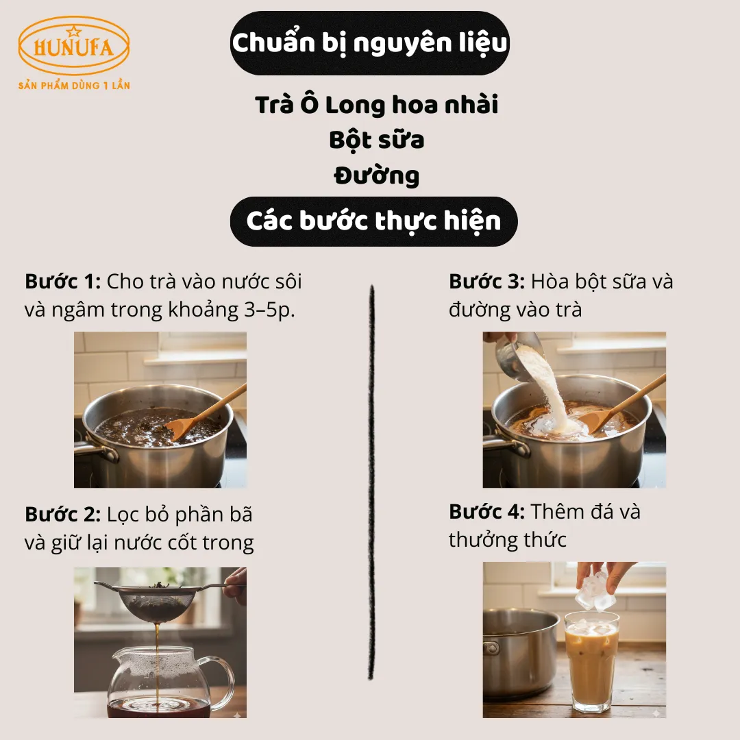 Cách pha trà sữa Phê La thơm ngon chuẩn vị