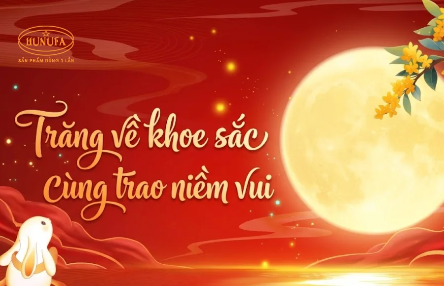 Mẫu trang trí background Trung Thu đẹp