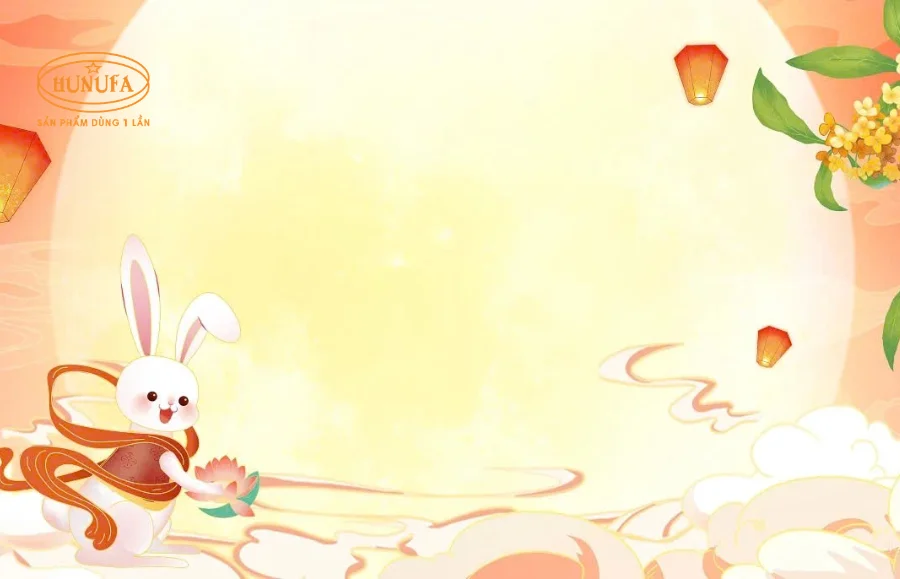 Mẫu trang trí background Trung Thu đẹp
