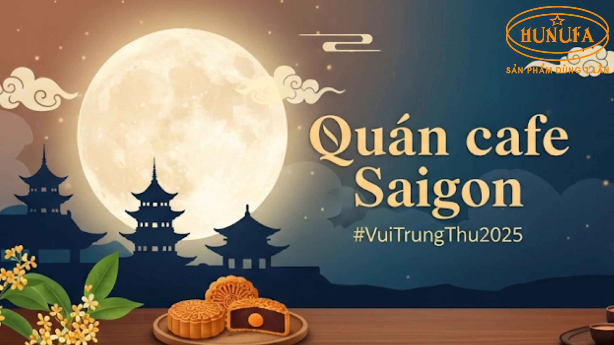 Cách trang trí background Trung Thu đẹp