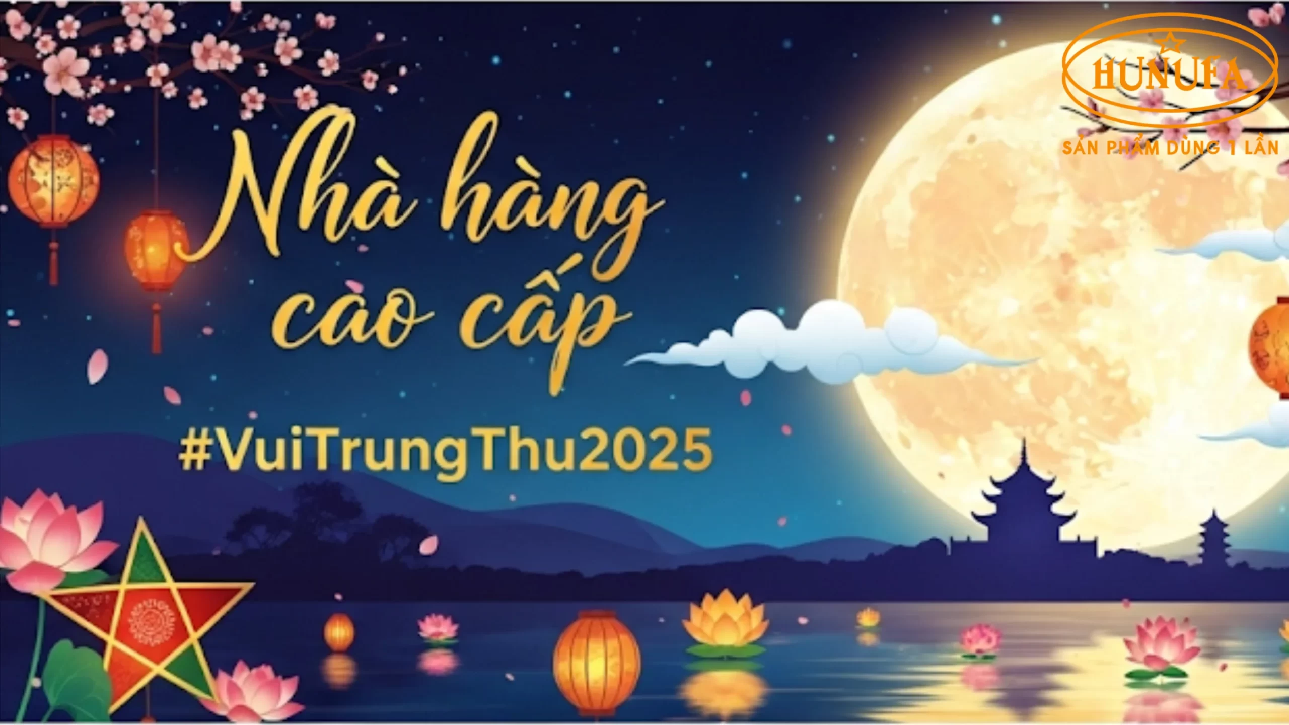 Cách trang trí background Trung Thu đẹp