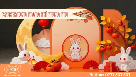 Mẫu trang trí background Trung Thu đẹp