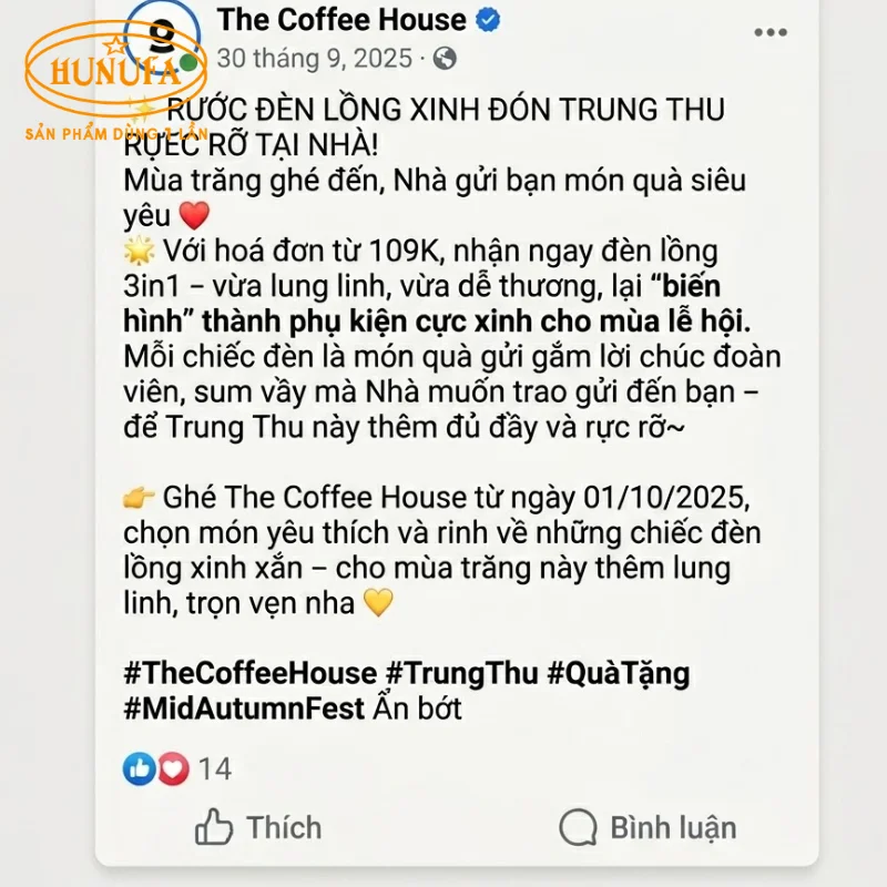6+ Ý tưởng content Trung Thu cho quán cafe giúp thu hút khách hàng