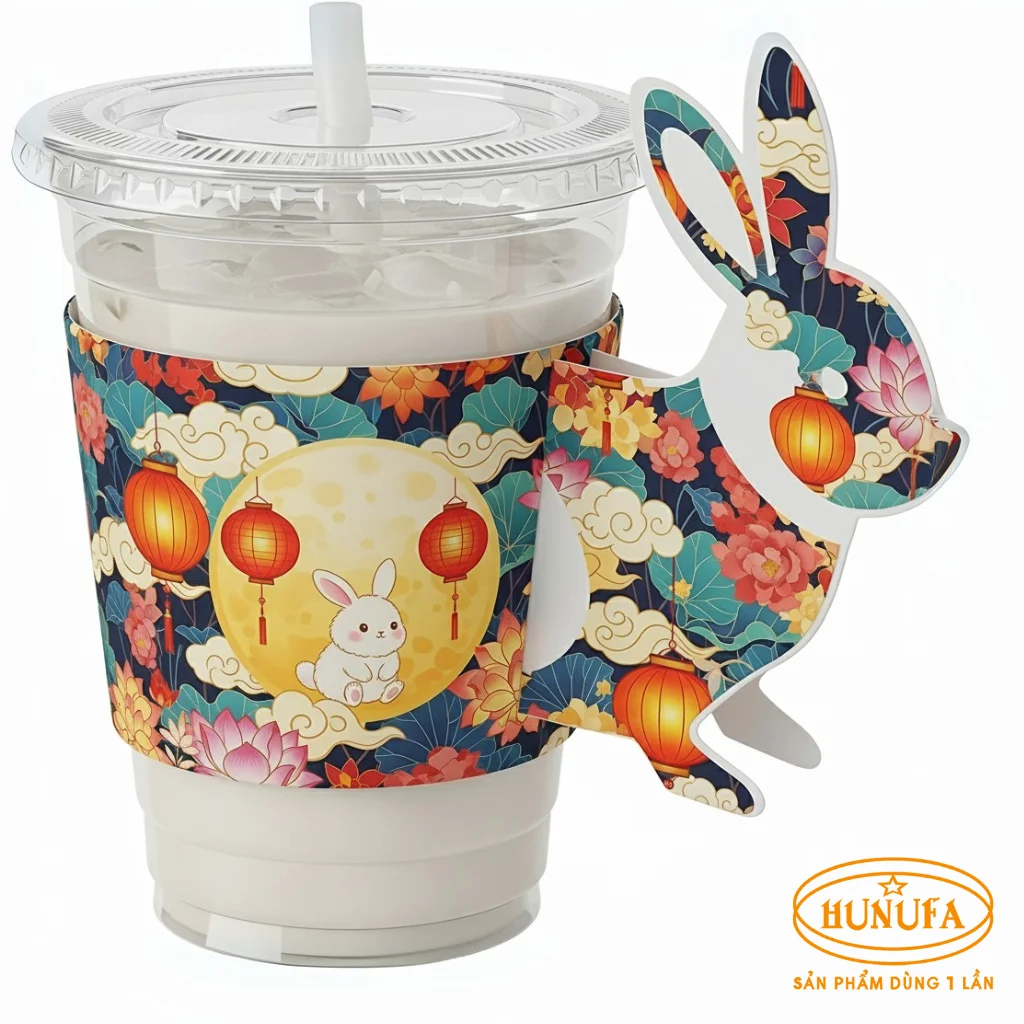 Tổng hợp các mẫu cover ly Trung Thu xinh xắn, hot trend