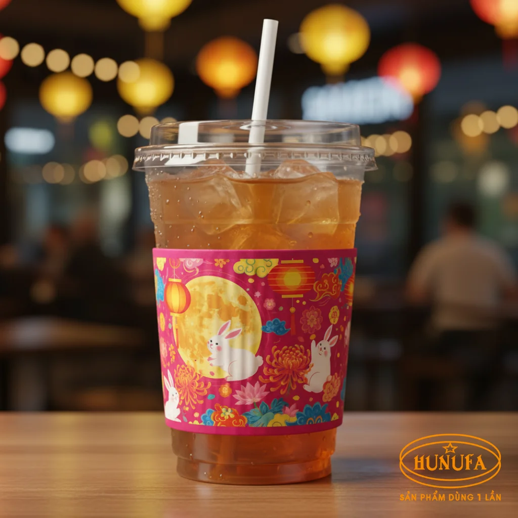 Tổng hợp các mẫu cover ly Trung Thu xinh xắn, hot trend