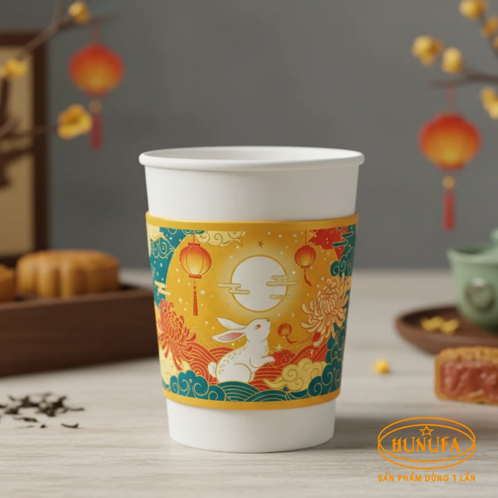 Tổng hợp các mẫu cover ly Trung Thu xinh xắn, hot trend