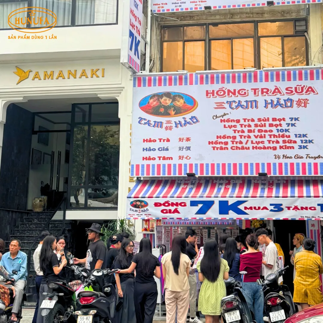 Khám phá menu hồng trà Tam Hảo đa dạng, giá cả phù hợp cho học sinh - sinh viên