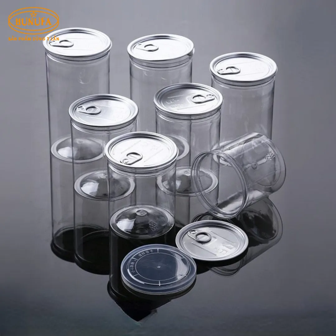 hu-nhua-pet-nap-nhom-xe (2) hủ nhựa PET nắp nhôm xé tiện lợi, giá rẻ, an toàn cho thực phẩm