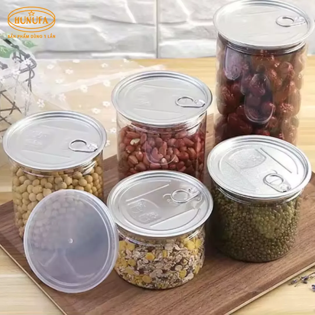 hu-nhua-pet-nap-nhom-xe (4) hủ nhựa PET nắp nhôm xé tiện lợi, giá rẻ, an toàn cho thực phẩm