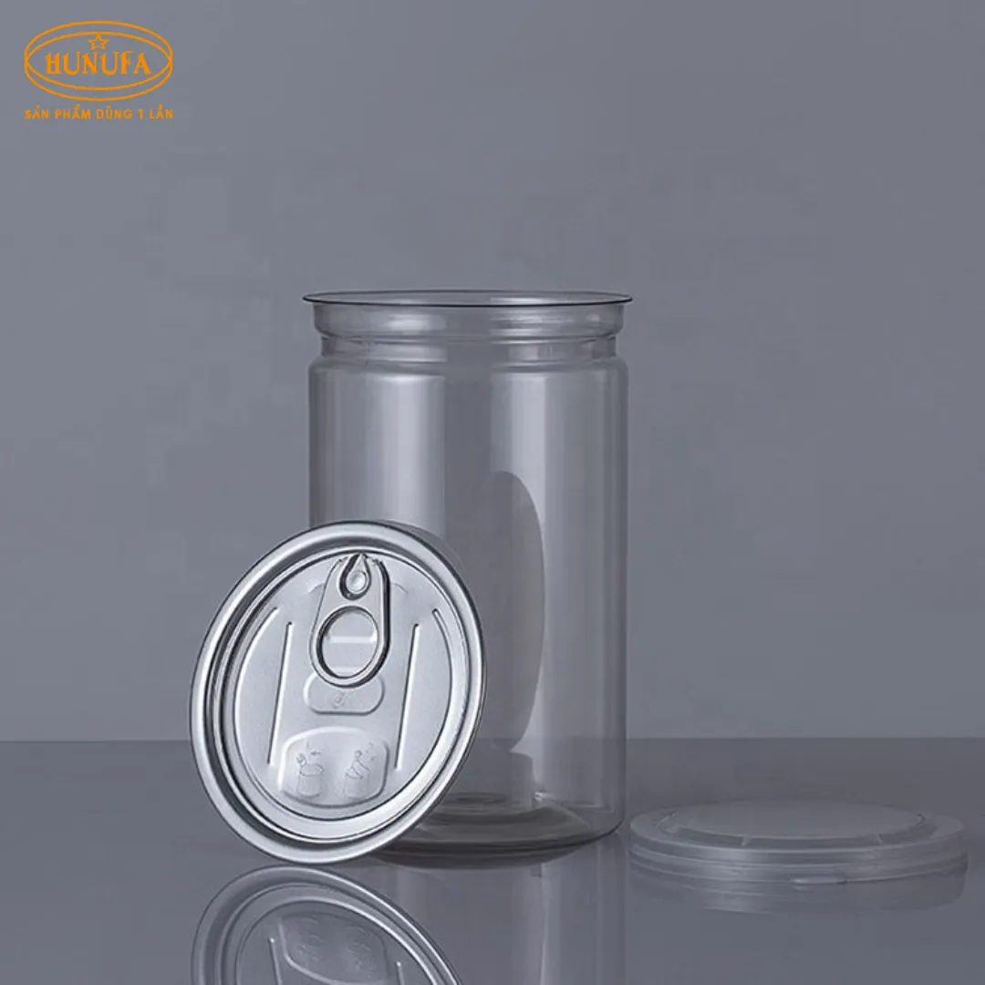 hủ nhựa PET nắp nhôm xé tiện lợi, giá rẻ, an toàn cho thực phẩm 