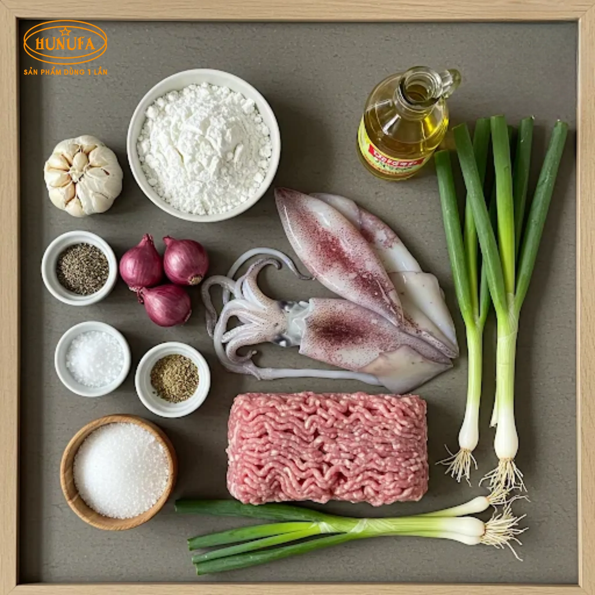 Cách làm chả mực với bột năng dai ngon, sần sật tại nhà
