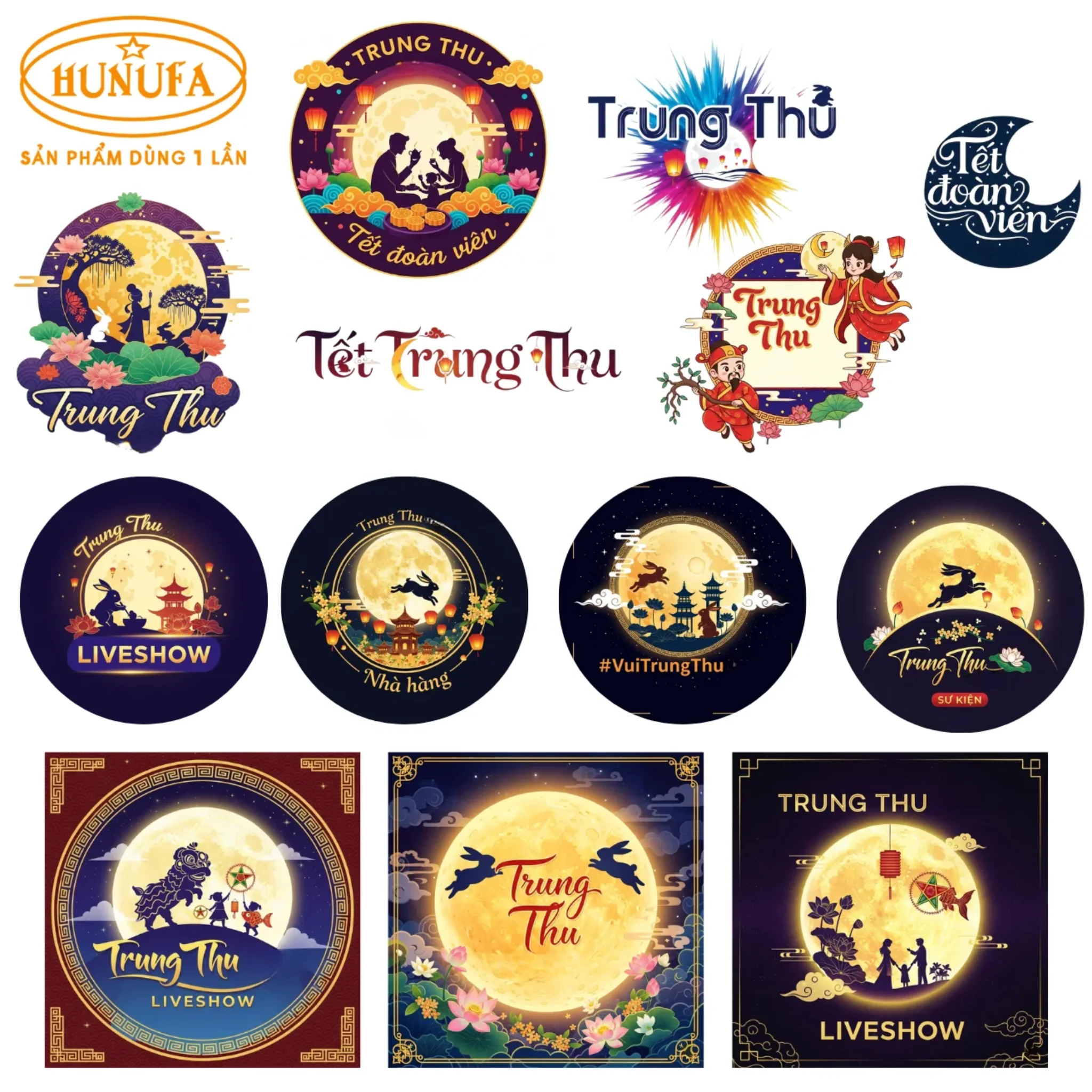 199+ Logo Trung Thu đẹp, hot, giúp quảng bá thương hiệu mùa lễ