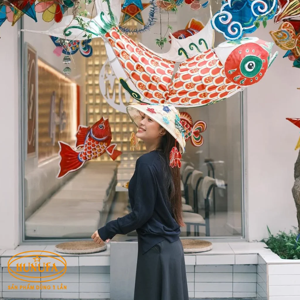 Quán cafe trang trí Trung Thu