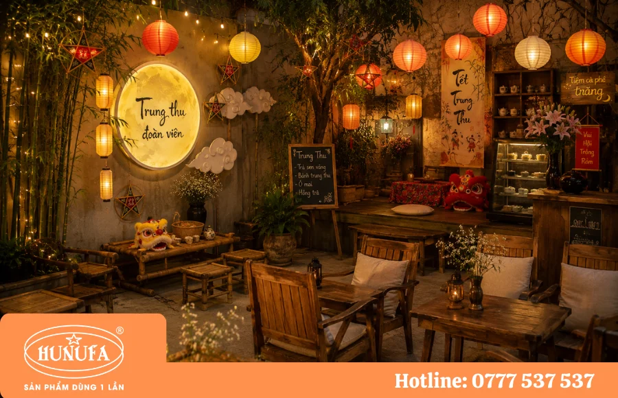 Top 10+ quán cafe và trà sữa trang trí Trung Thu hot nhất TPHCM