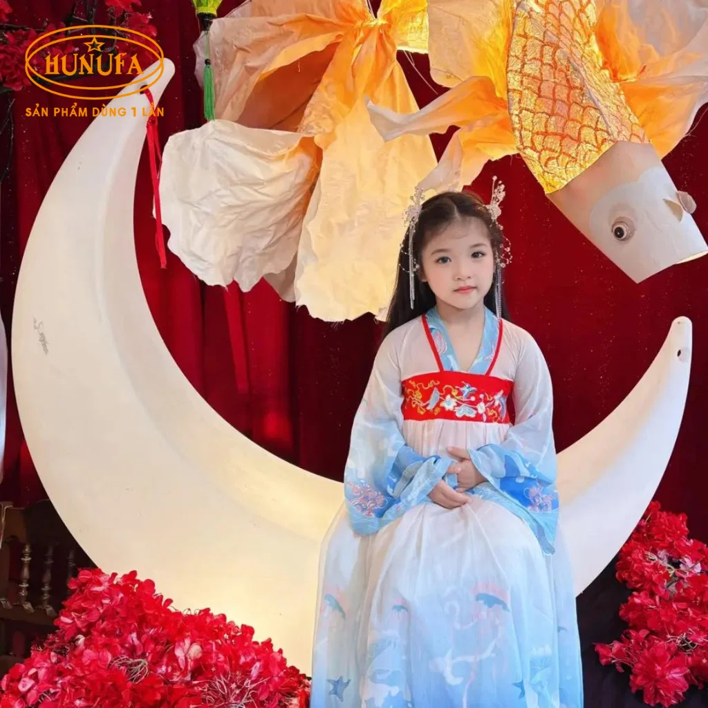 Quán cafe trang trí trung thu