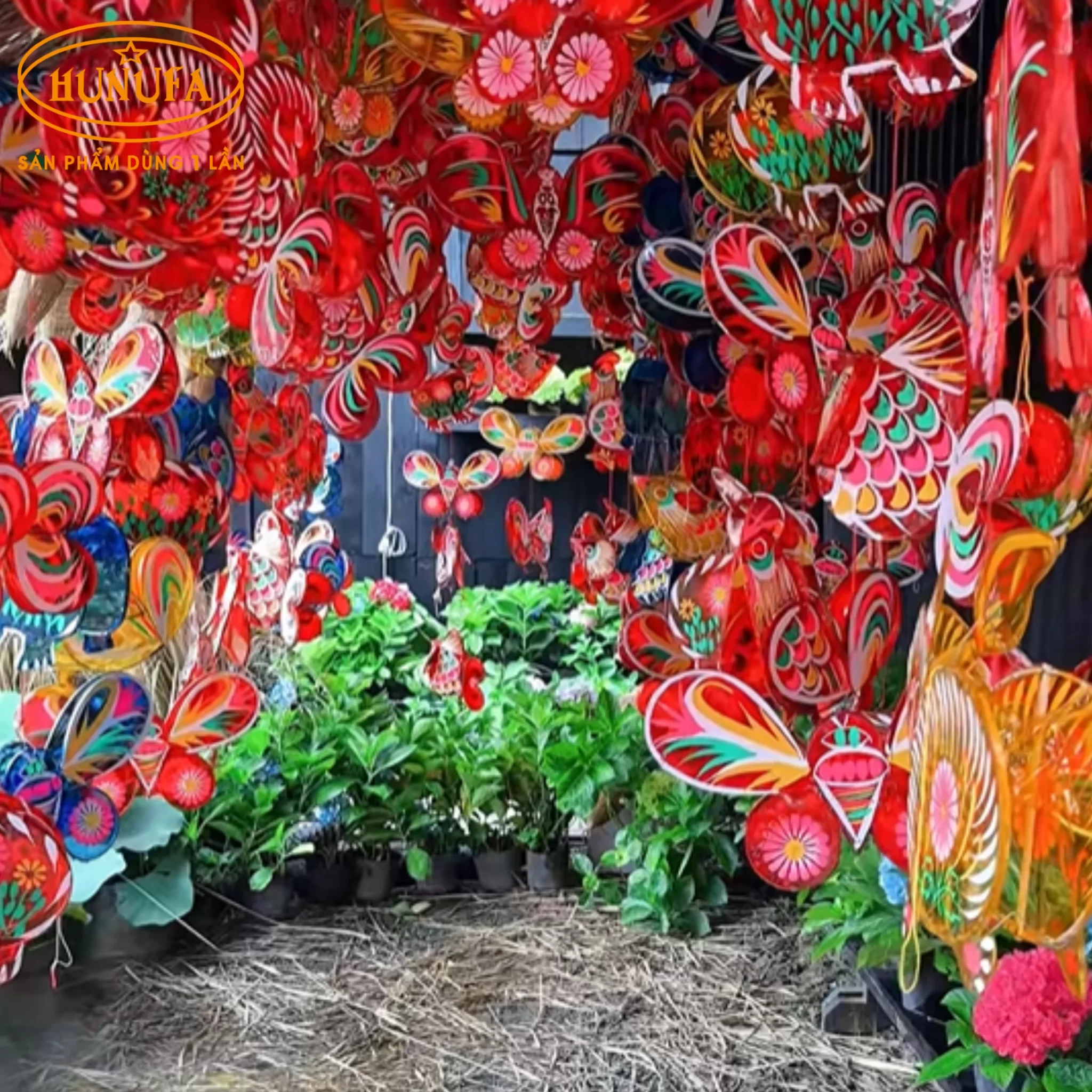 Top quán trà sữa trang trí Trung Thu