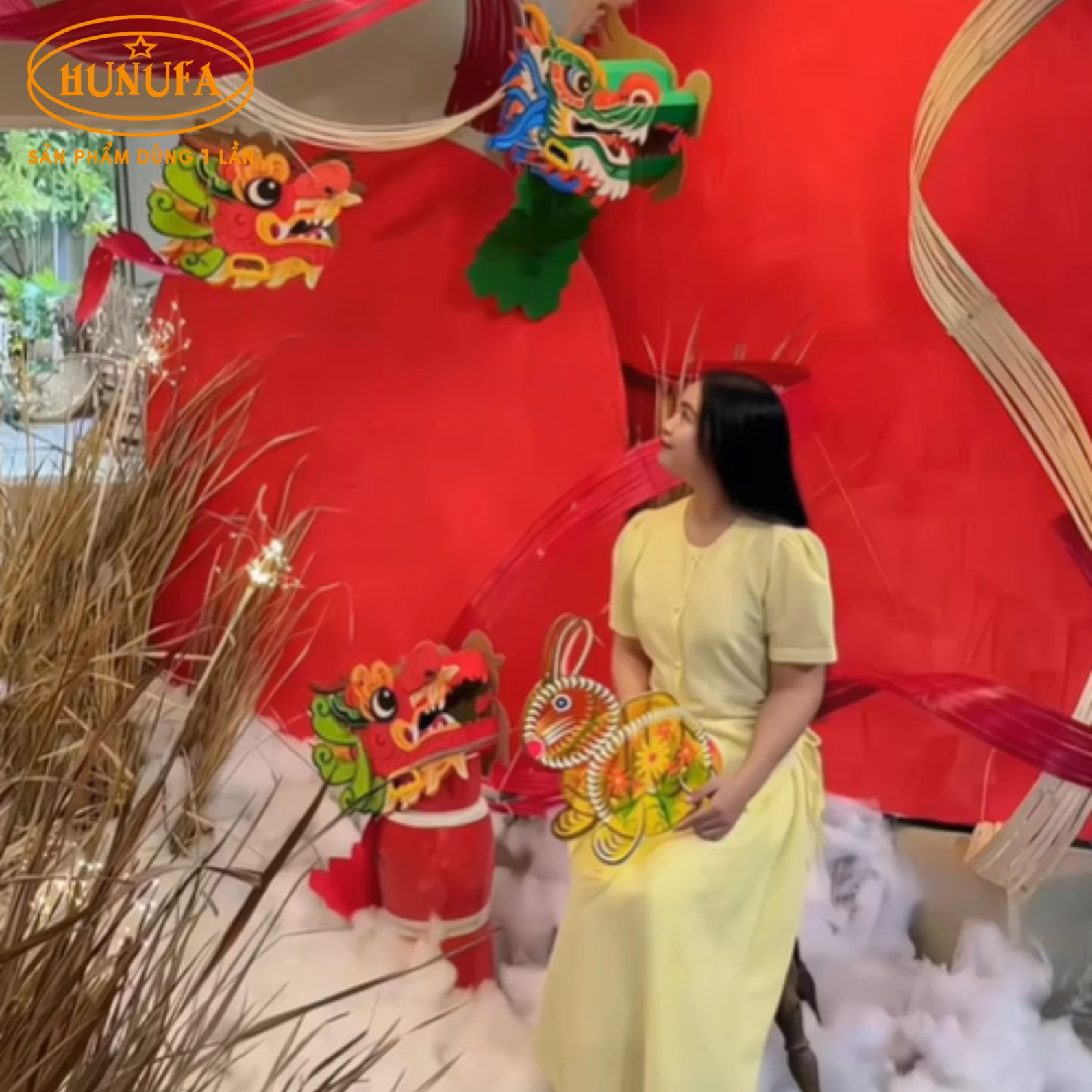 Top quán trà sữa trang trí Trung Thu