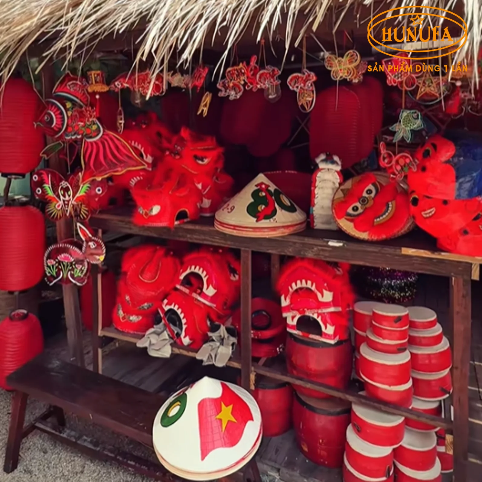 Top quán trà sữa trang trí Trung Thu