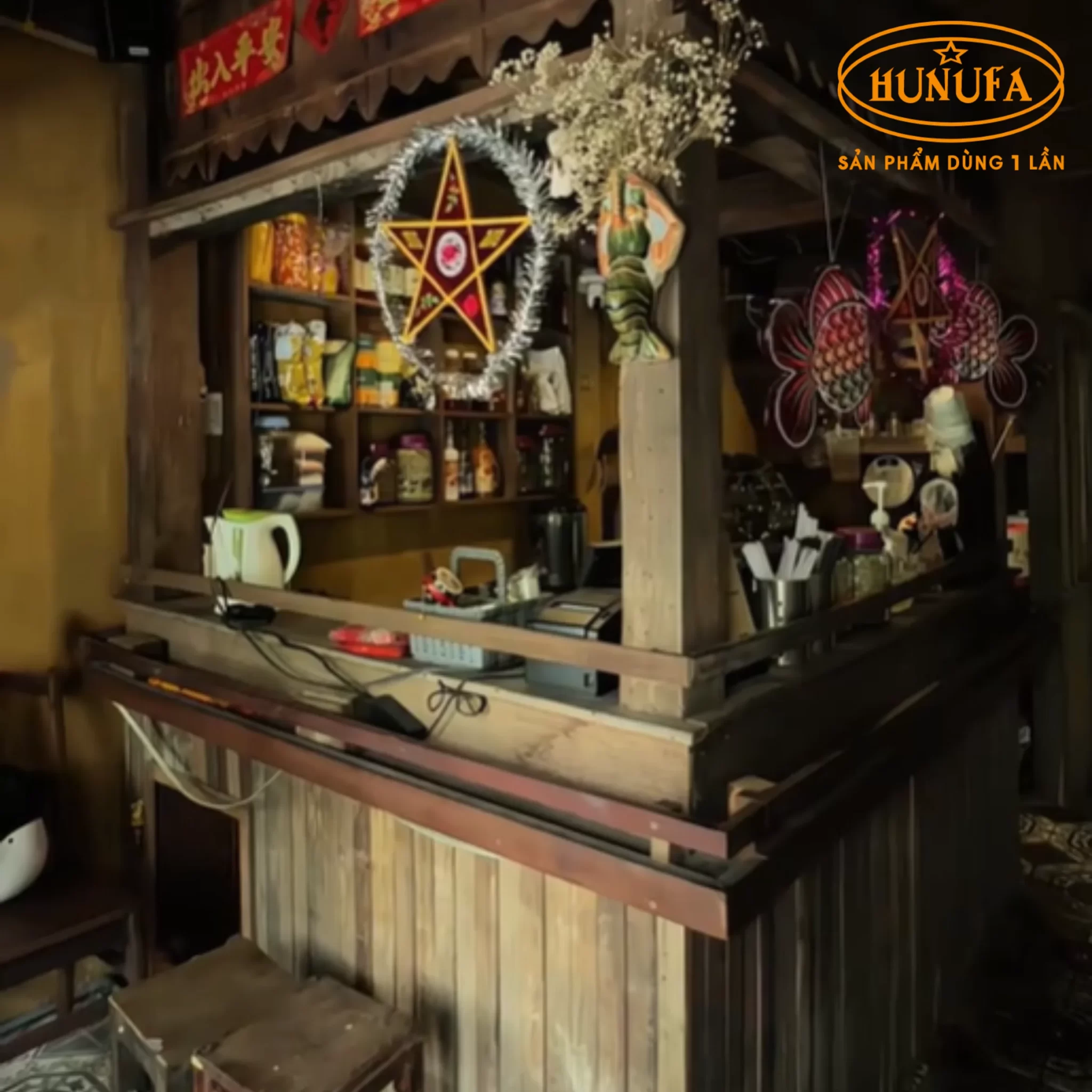 Top quán trà sữa trang trí Trung Thu