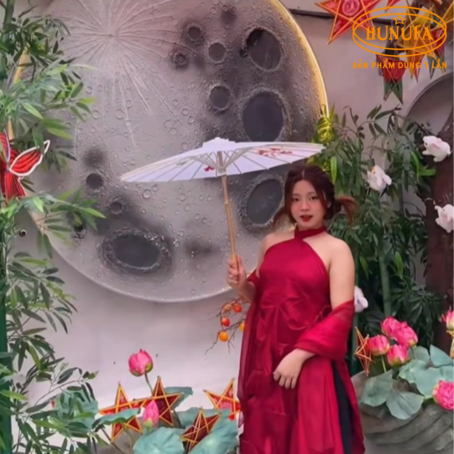 Top quán trà sữa trang trí Trung Thu