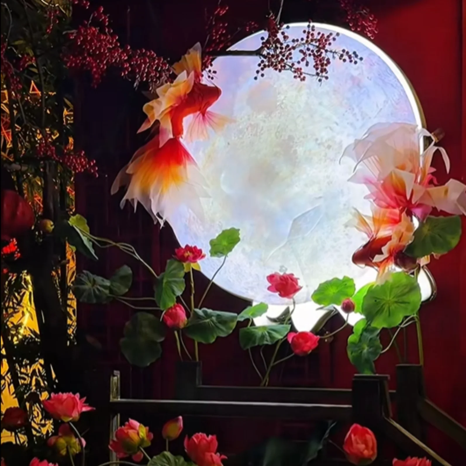 Top quán trà sữa trang trí Trung Thu