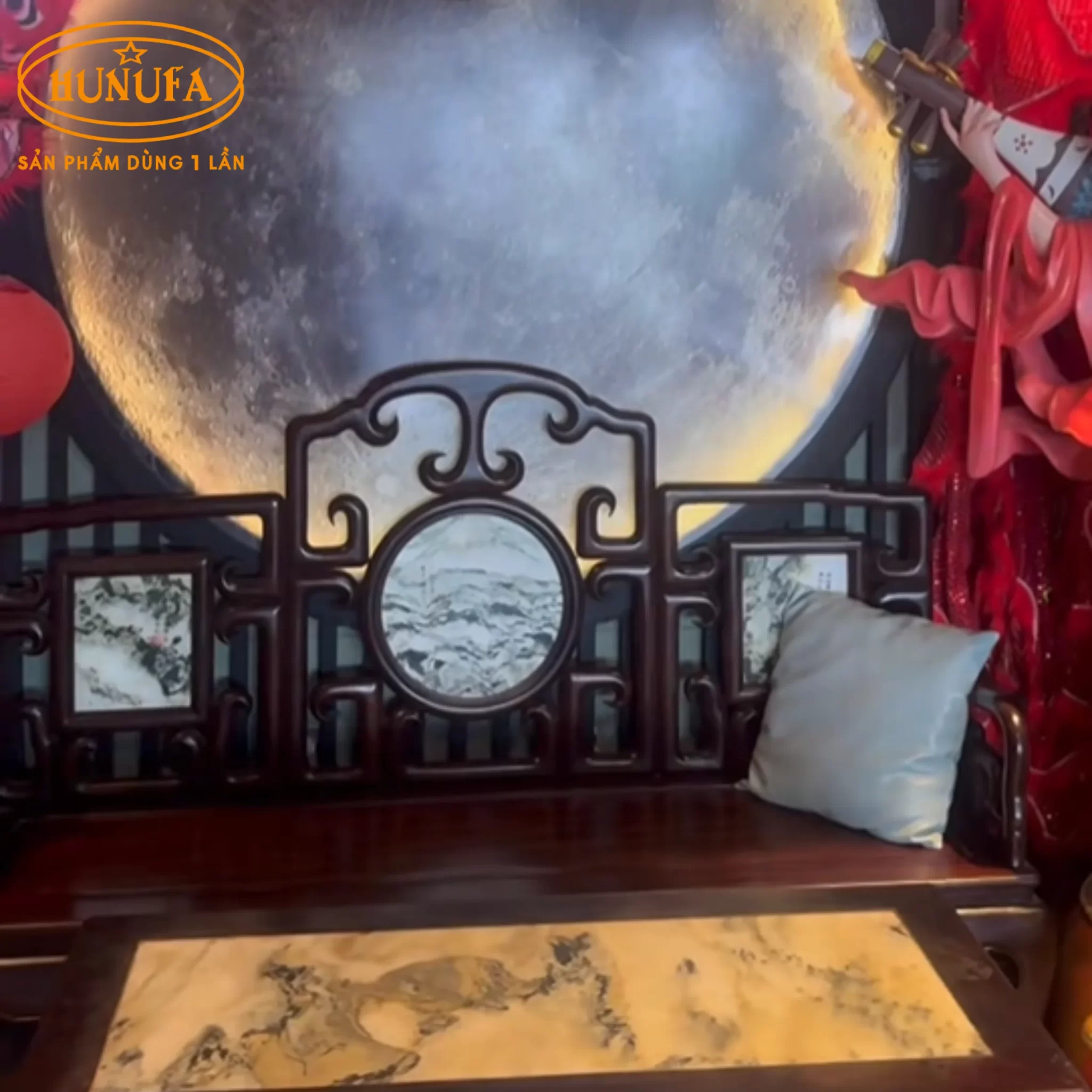 Top quán trà sữa trang trí Trung Thu