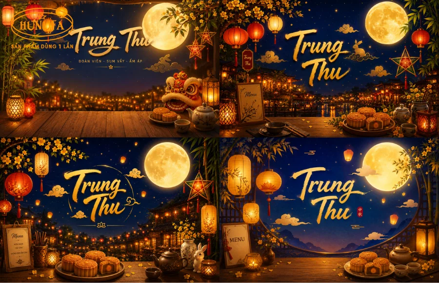 30+ Mẫu trang trí background Trung Thu đẹp, ấn tượng cho mọi không gian