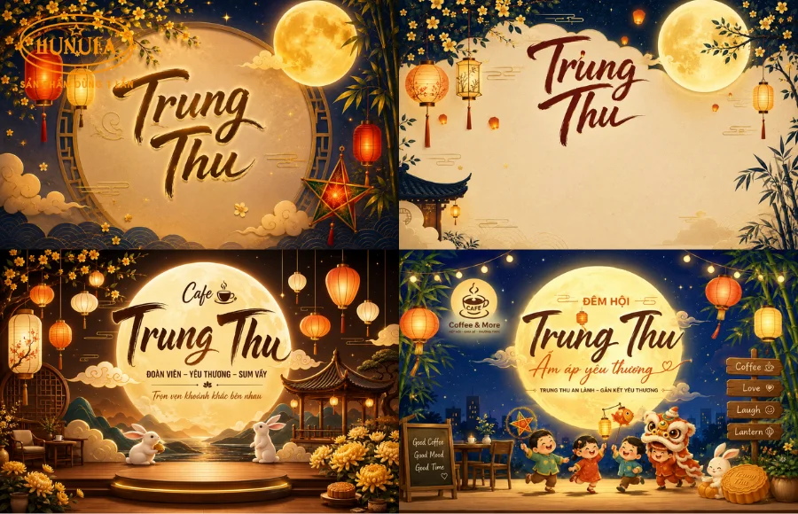 30+ Mẫu trang trí background Trung Thu đẹp, ấn tượng cho mọi không gian