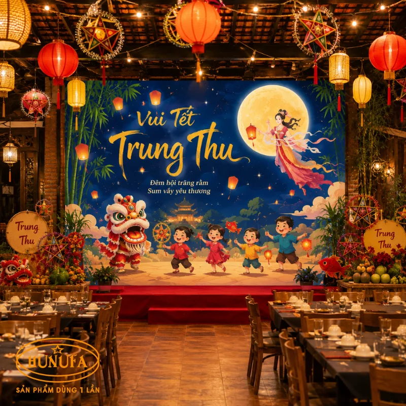 49+ Mẫu trang trí background Trung Thu đẹp, ấn tượng cho mọi không gian
