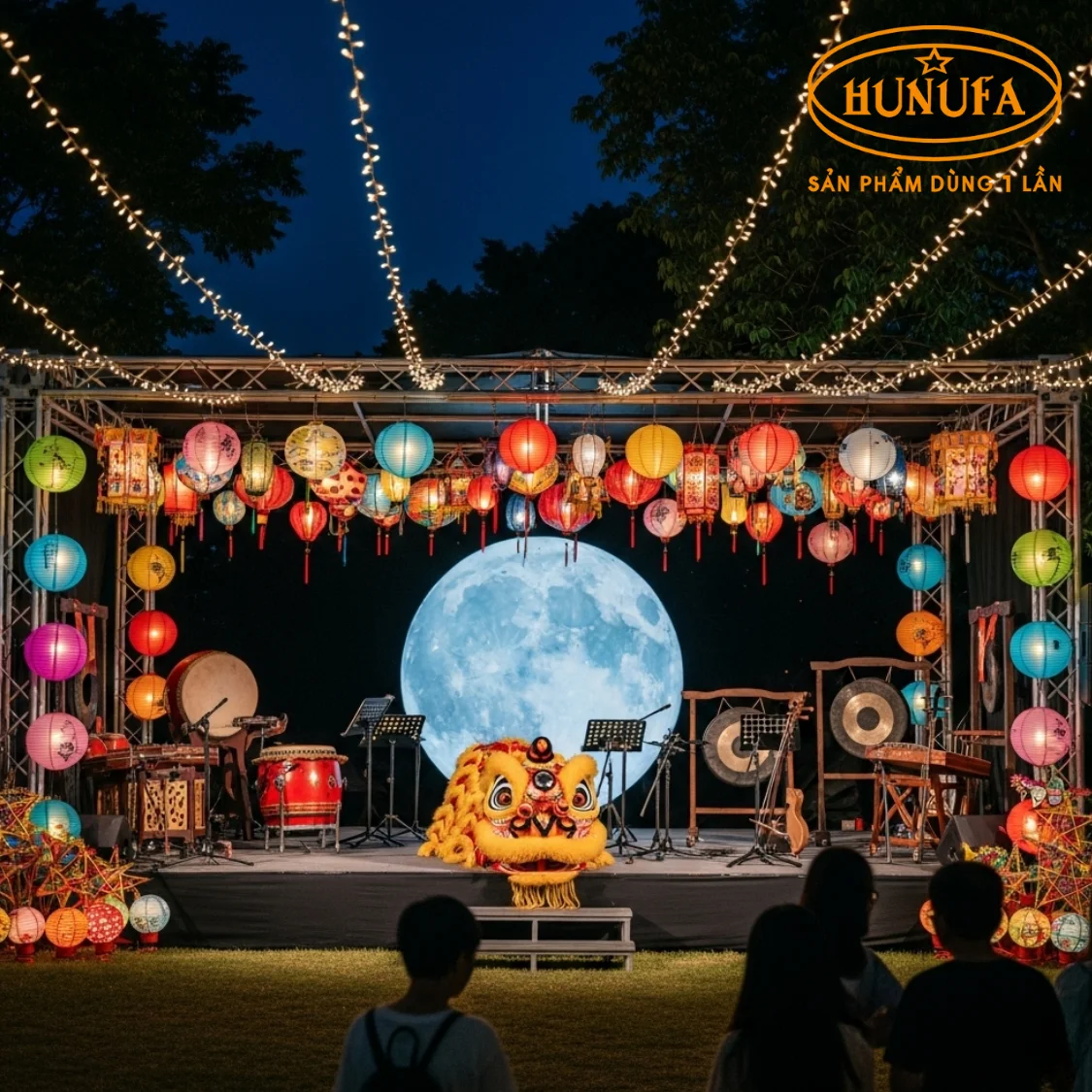 Trang trí Trung Thu cho nhà hàng