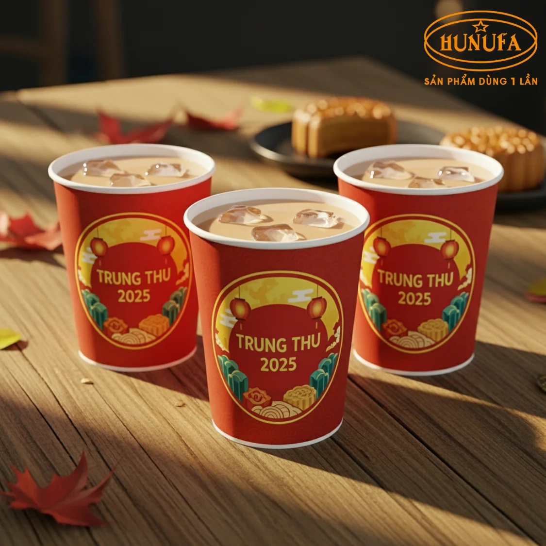 Trang trí Trung Thu cho quán trà sữa