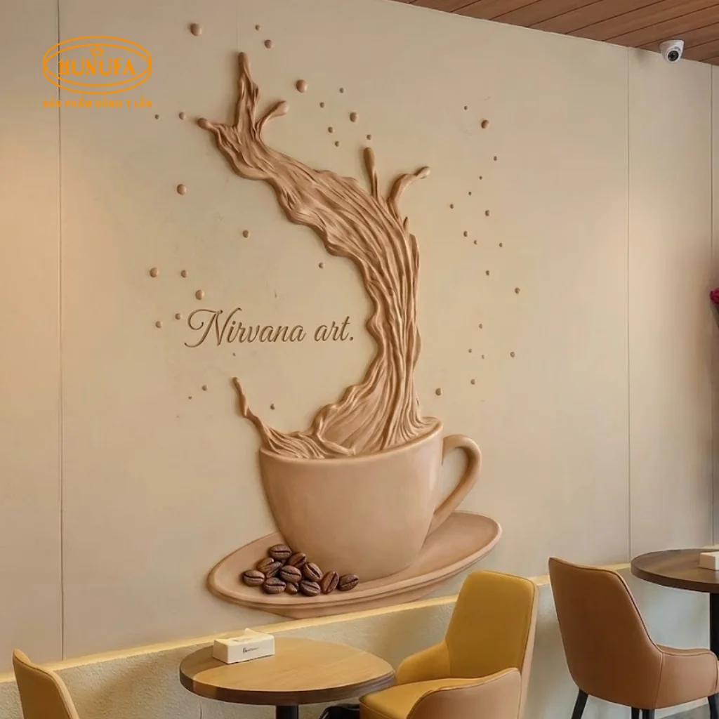 10+ Ý tưởng trang trí tường quán cafe đẹp, nổi bật, dễ áp dụng