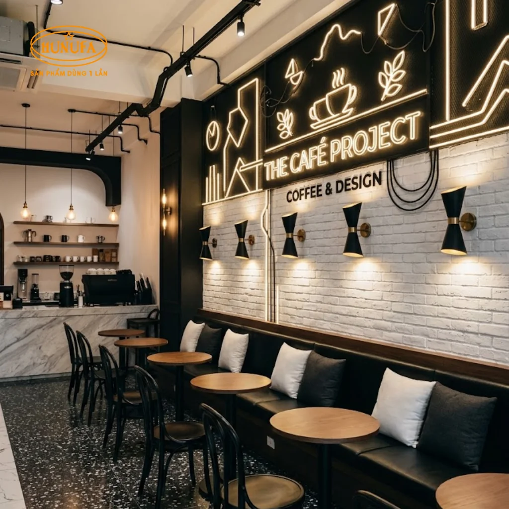 10+ Ý tưởng trang trí tường quán cafe đẹp, nổi bật, dễ áp dụng