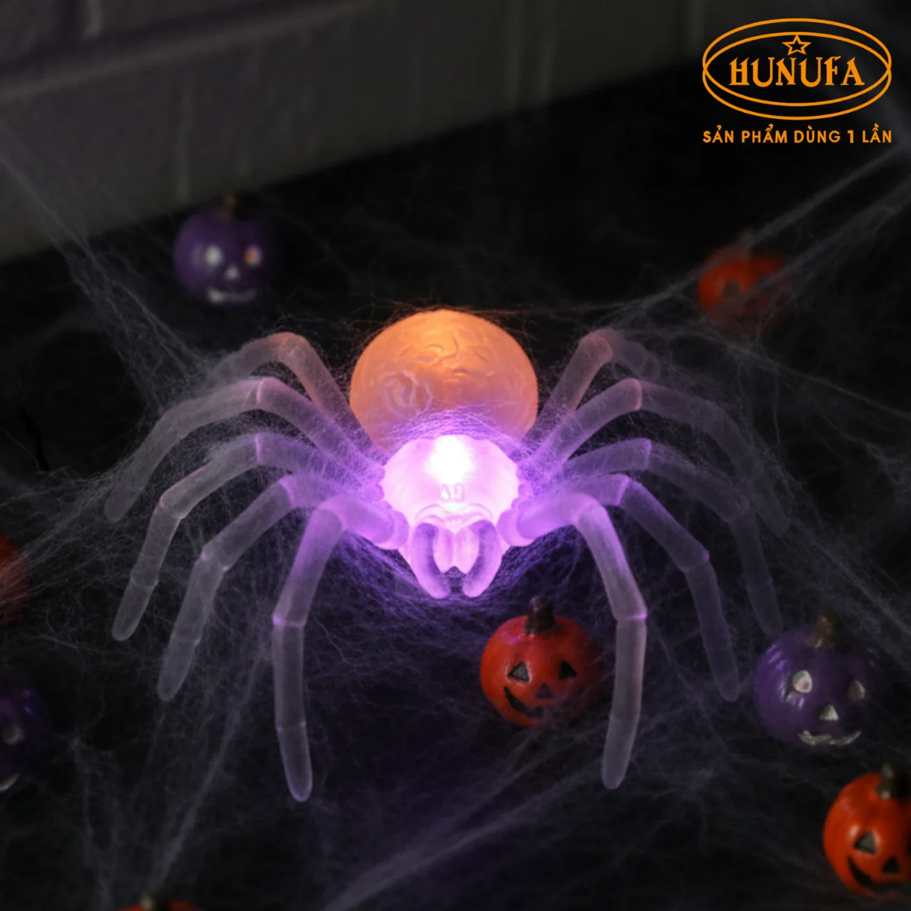 Cách làm con nhện Halloween