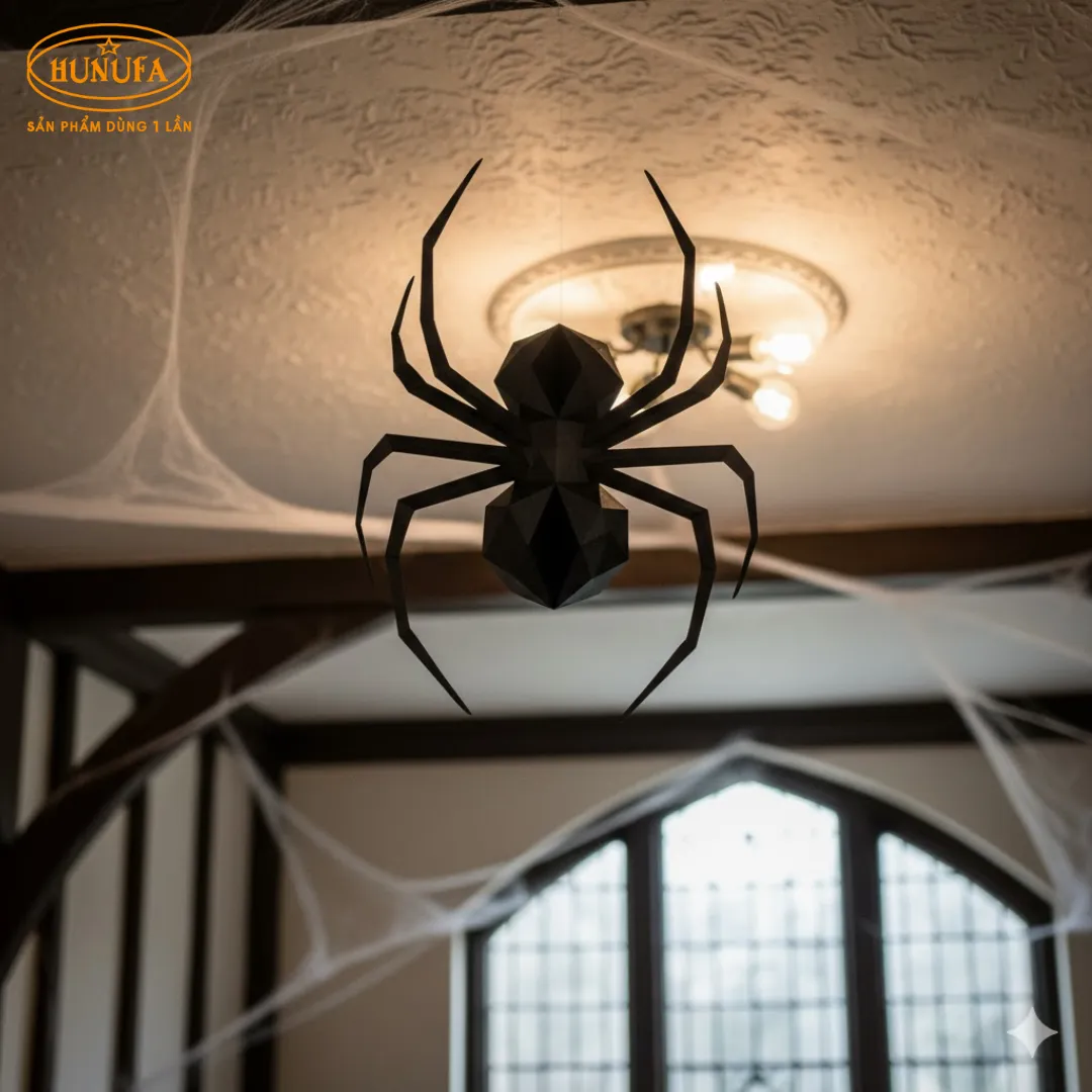 Cách làm đồ chơi Halloween đơn giản tự làm tại nhà từ giấy