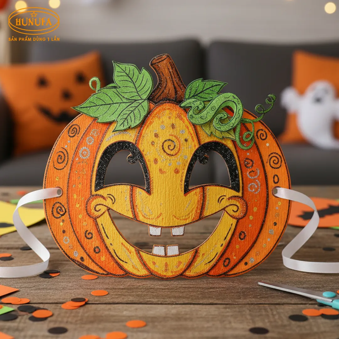 Cách làm đồ chơi Halloween đơn giản tự làm tại nhà từ giấy