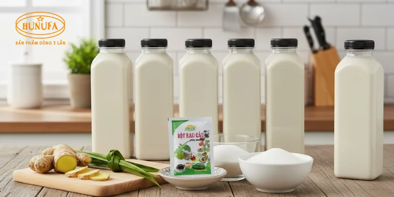 Cách làm tàu hũ bằng sữa đậu nành chỉ với vài bước đơn giản