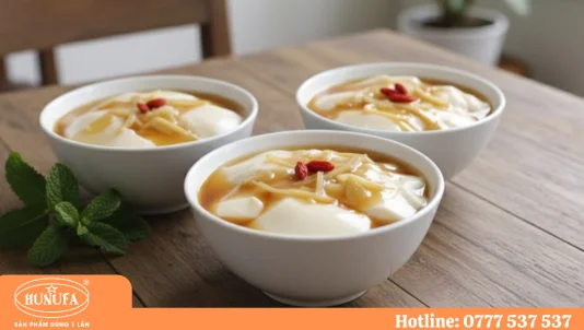 Cách làm tàu hũ bằng sữa đậu nành chỉ với vài bước đơn giản