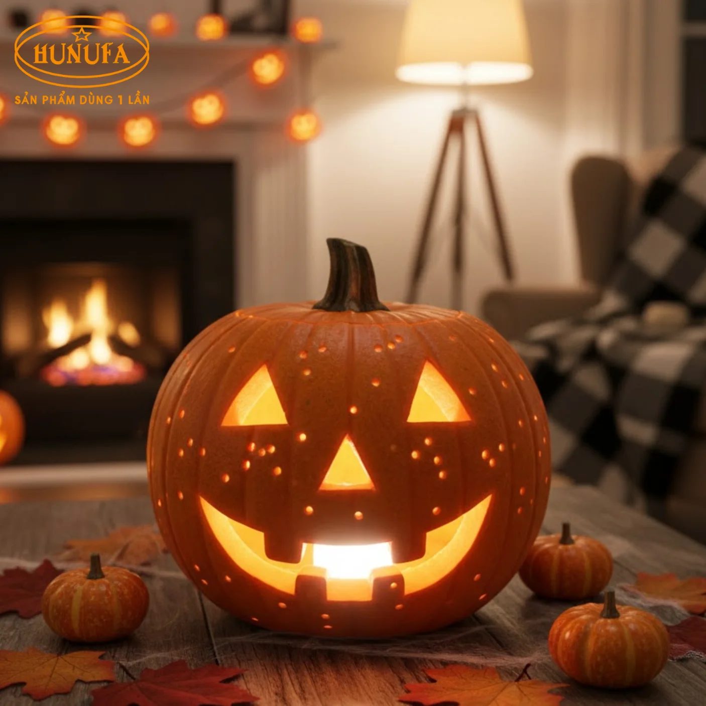 Cách tỉa quả bí ngô Halloween