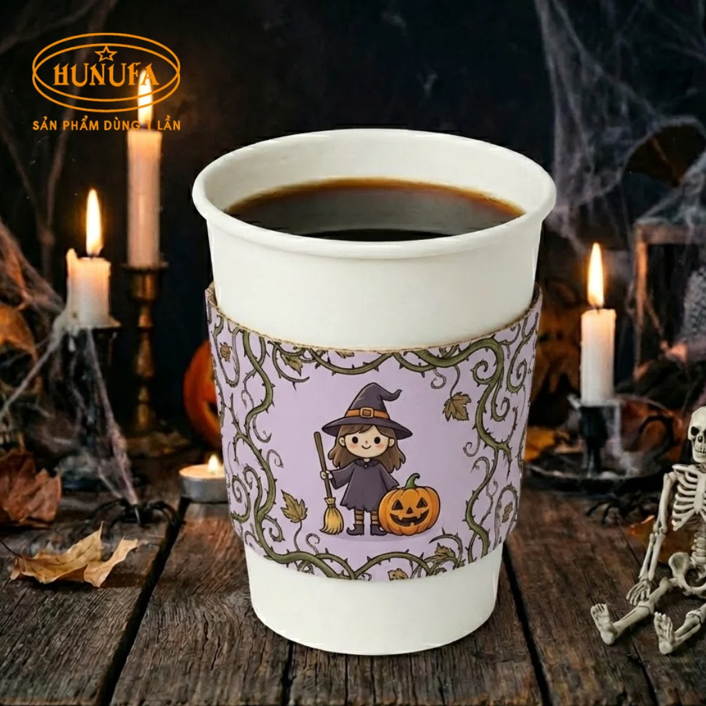 Top mẫu cover ly giấy, cover ly nhựa Halloween đẹp, độc, sáng tạo 2026