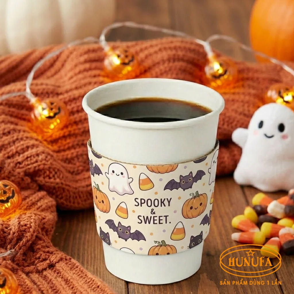 Top mẫu cover ly giấy, cover ly nhựa Halloween đẹp, độc, sáng tạo 2026