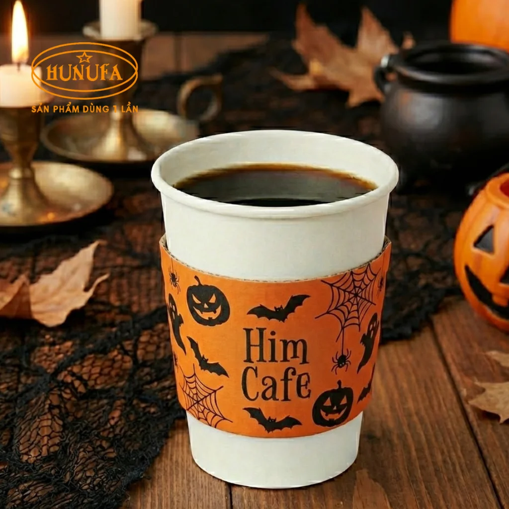 Top mẫu cover ly giấy, cover ly nhựa Halloween đẹp, độc, sáng tạo 2026