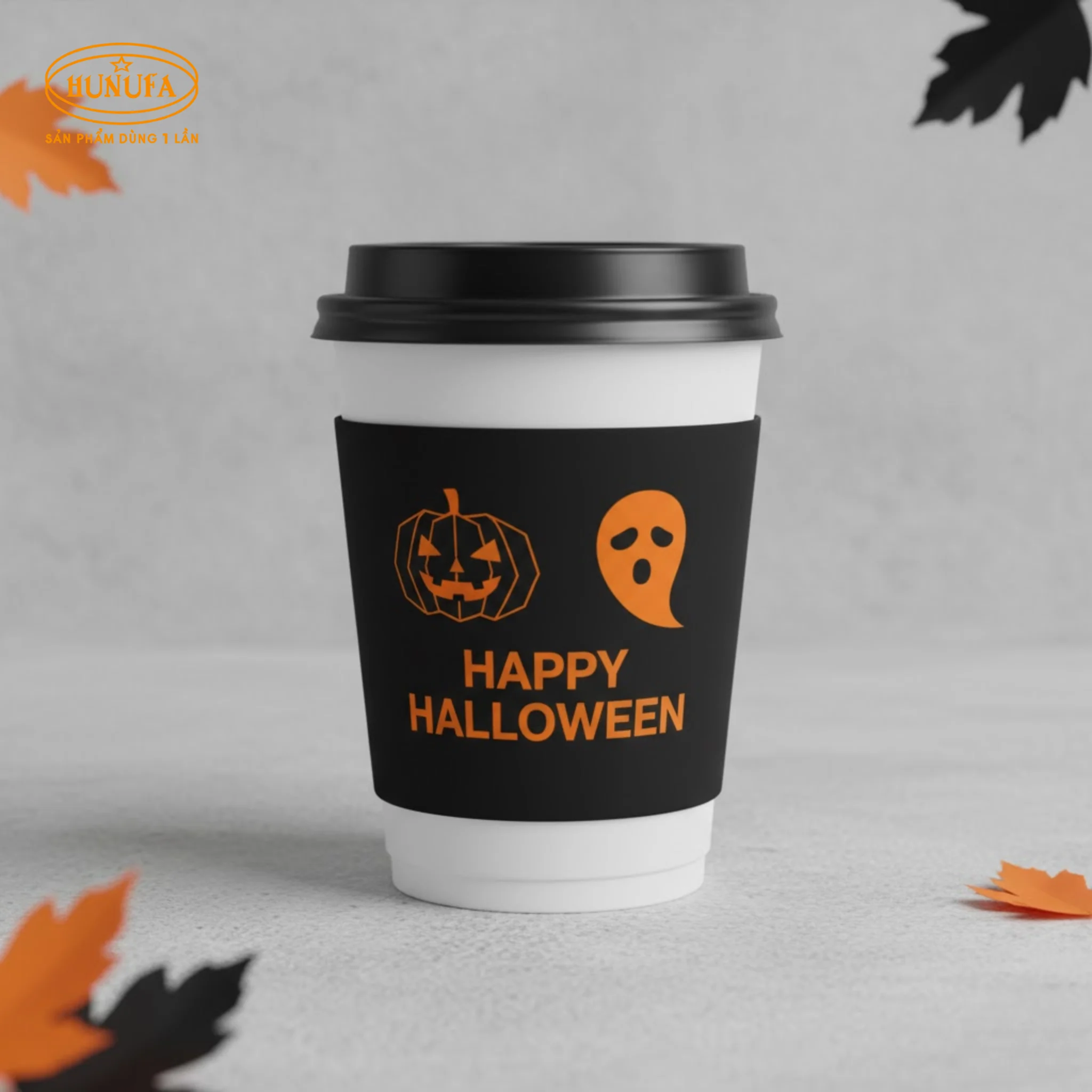 Top mẫu cover ly giấy, cover ly nhựa Halloween đẹp, độc, sáng tạo 2025