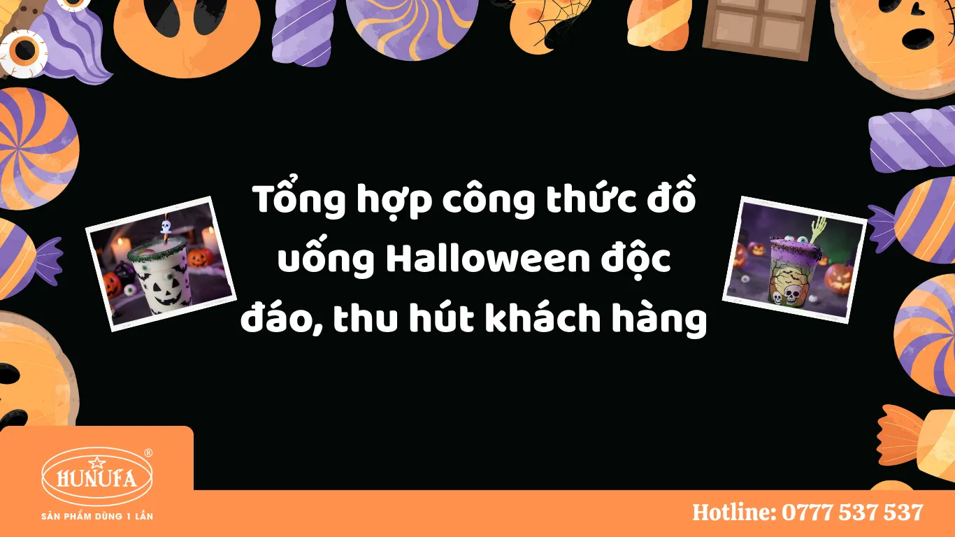 tổng hợp công thức đồ uống bắt mắt, độc đáo cho mùa Halloween