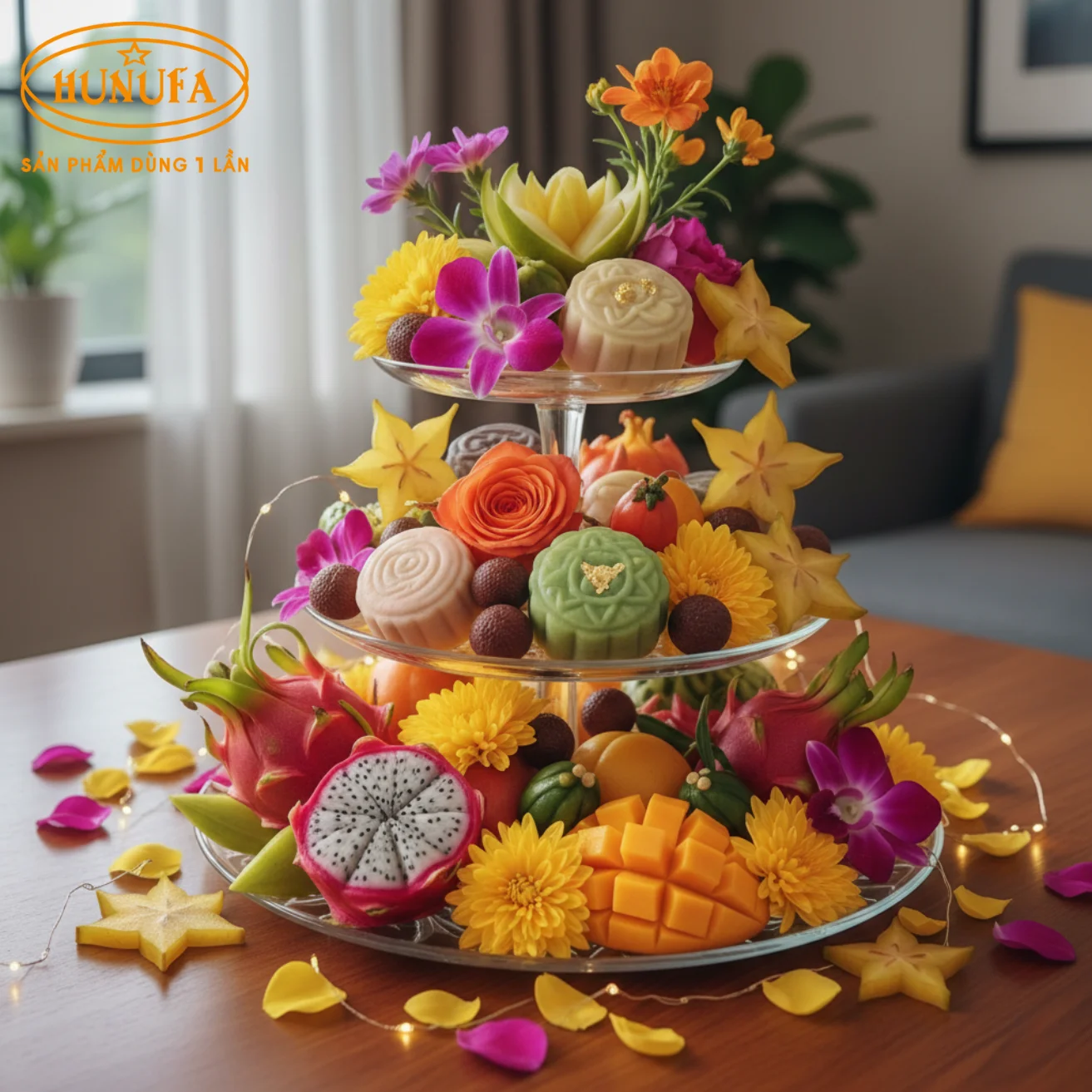 Hình ảnh mâm ngũ quả Trung Thu