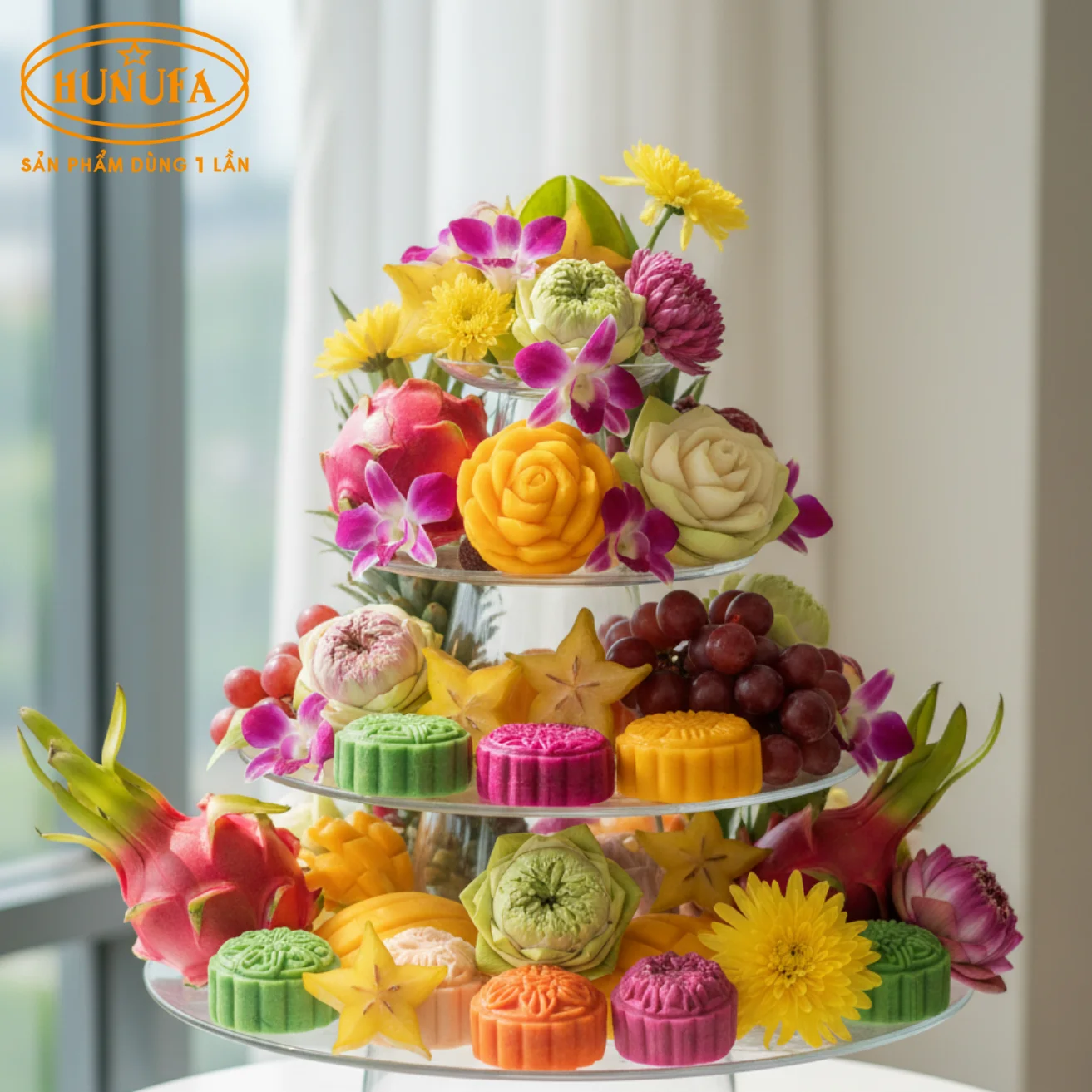 Hình ảnh mâm ngũ quả Trung Thu