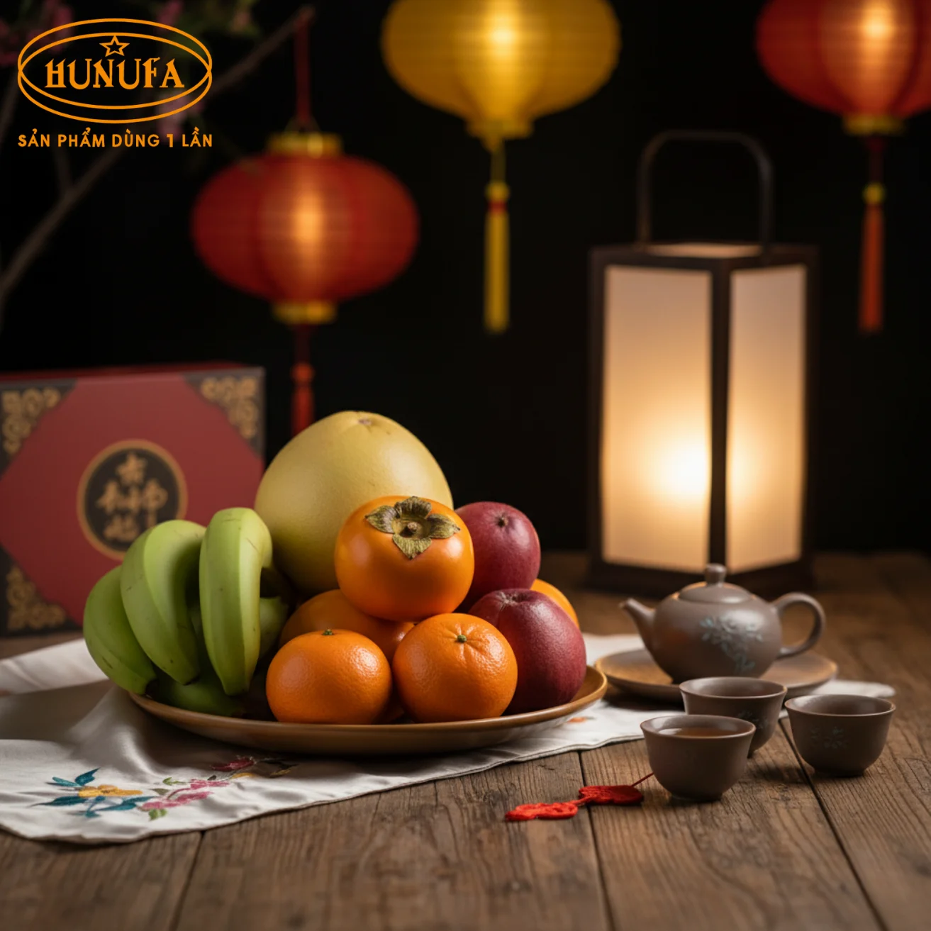 Hình ảnh mâm ngũ quả Trung Thu